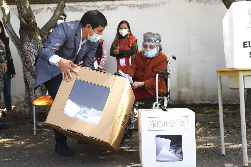 APTOPIX Ecuador Election